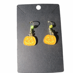Halloween Special Edition Jack-O-Lantern Earrings