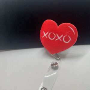 XOXO Heart Badge Reel - Valentine's Day